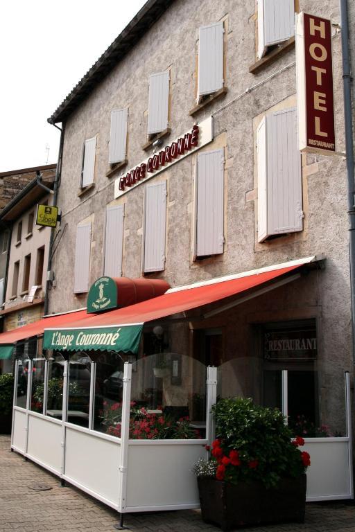 Logis Hotel L'Ange Couronne Belleville-sur-Saône Eksteriør bilde